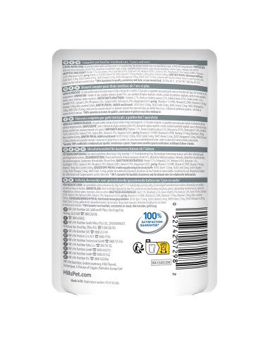 Hill's Science Plan Esterilizado Mature Frango 12x85gr