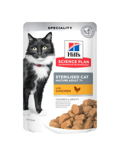 Hill's Science Plan Esterilizado Mature Frango 12x85gr