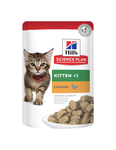Hill's Science Plan Kitten Frango e Peixe do Oceano12x85gr