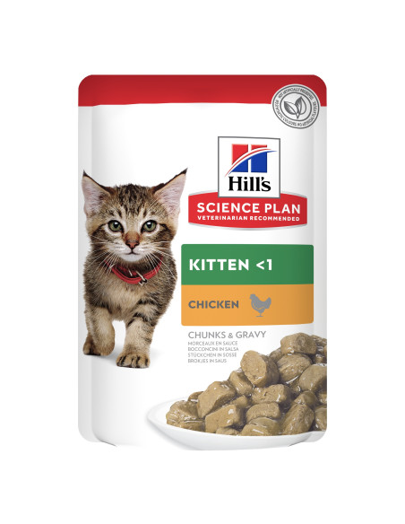 Hill's Science Plan Kitten Frango e Peixe do Oceano12x85gr