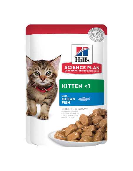 Hill's Science Plan Kitten Frango e Peixe do Oceano12x85gr