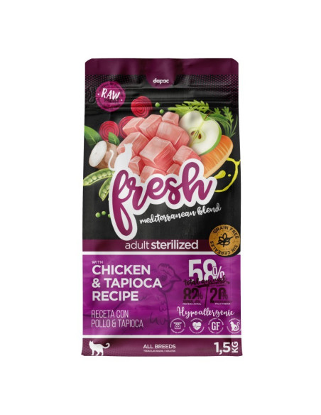 FRESH Gato Mediterranean Blend Grain Free Frango e Tapioca