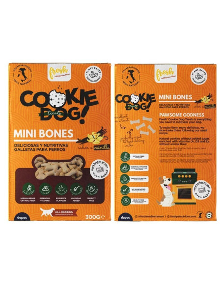Fresh Snacks Cookie Dog Treats Mini Bones 300g