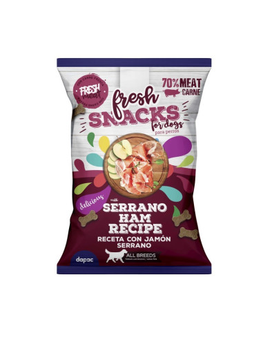 Fresh Snacks p/ cão com Presunto 70gr