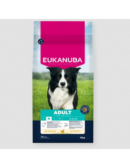 Eukanuba Adult Medium Breed Frango 12Kg