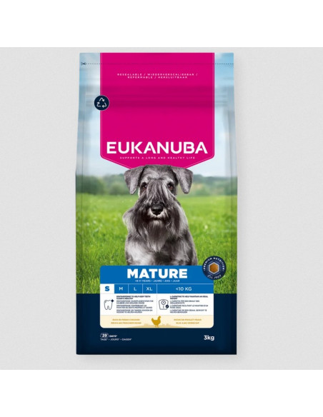 Eukanuba Cão Mature Small Breed Frango