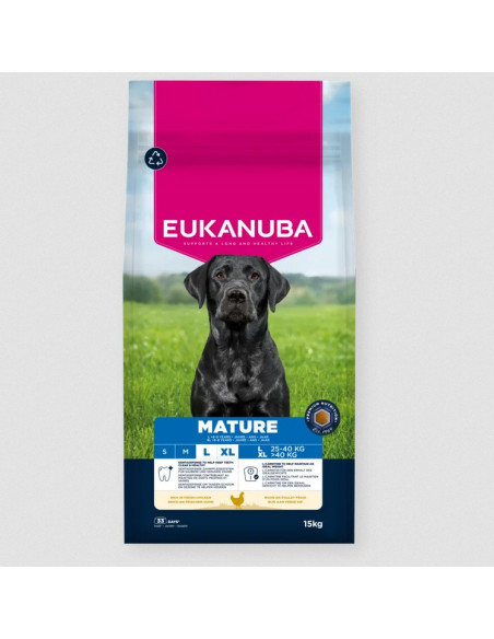 Eukanuba Mature & Senior Large Breed Frango 12Kg