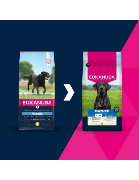 Eukanuba Mature & Senior Large Breed Frango 12Kg