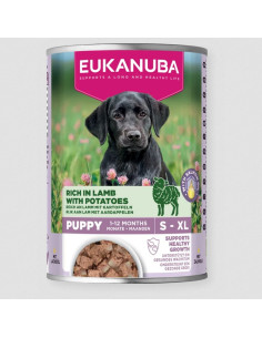 Eukanuba Cão Húmidos Puppy Borrego com Batata