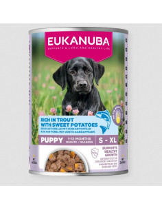 Eukanuba Cão Húmidos Puppy Truta com Batata Doce