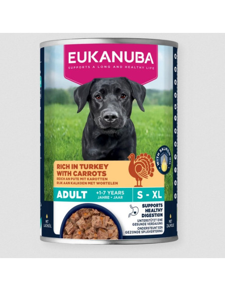 Eukanuba Cão Húmidos Adulto Perú com Cenouras