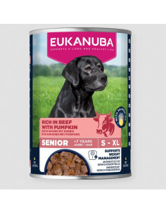 Eukanuba Cão Húmidos Sénior Carne de Vaca com Abóbora