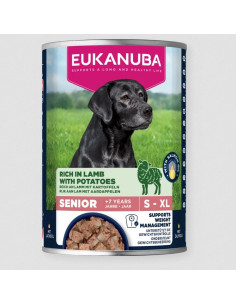 Eukanuba Cão Húmidos Sénior Borrego com Batata