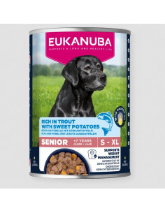 Eukanuba Cão Húmidos Sénior Truta com Batata Doce