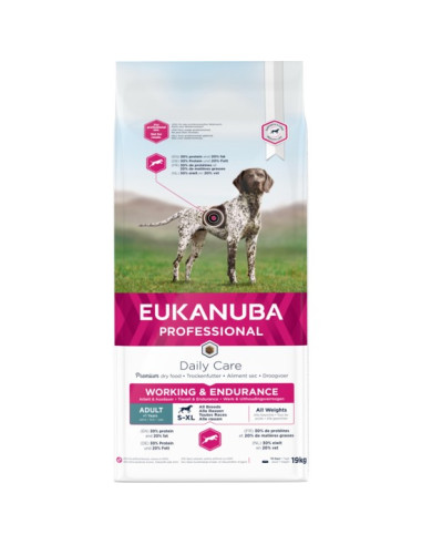 Eukanuba Cão Adulto Daily Care Working & Endurance