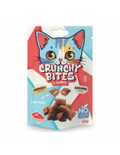 Crunchy Bites Snacks Gato com Vaca 60gr