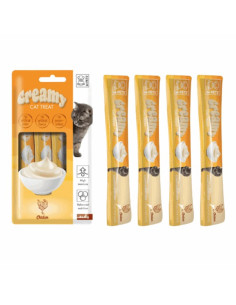 Creamy Snacks Gato com Frango 60gr (4x15gr) 2