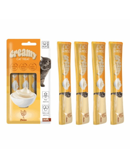Creamy Snacks Gato com Frango 60gr (4x15gr)