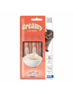 Creamy Snacks Gato com Salmão 60gr (4x15gr)