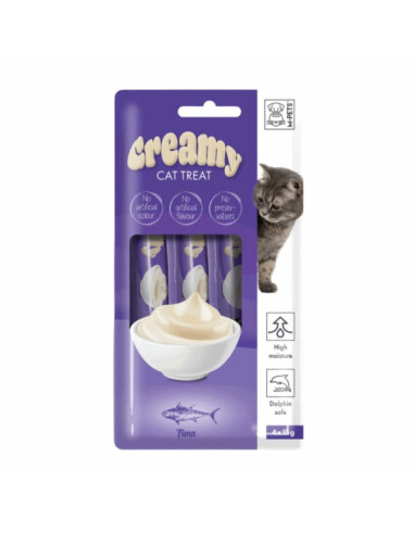 Creamy Snacks Gato com Atum 60gr (4x15gr)