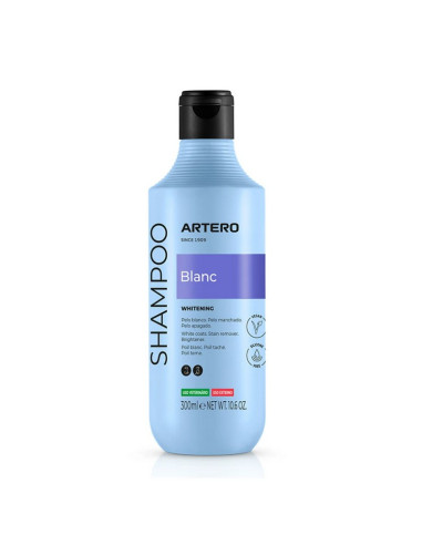 Champô Artero Blanc (p/ pêlos brancos e pretos) 300ml