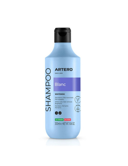 Champô Artero Blanc (p/ pêlos brancos e pretos) 300ml