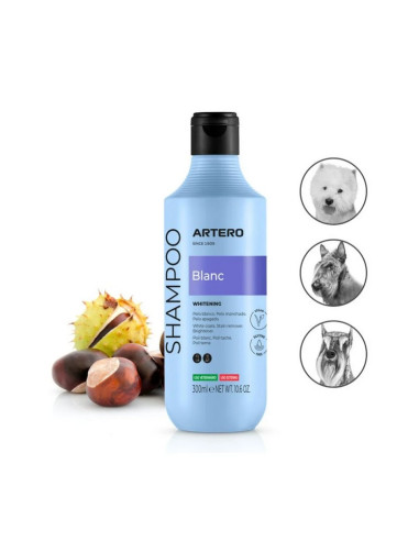 Champô Artero Blanc (p/ pêlos brancos e pretos) 300ml
