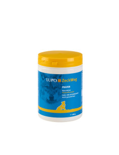 Suplemento Lupo Zeckweg em pó Antiparasitário Natural Interno para Cães