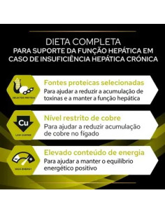 Purina Pro Plan VET Cão HP Hepatic 2