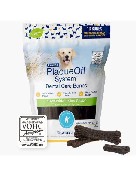 ProDen PlaqueOff Bones Veggie Cão 482gr