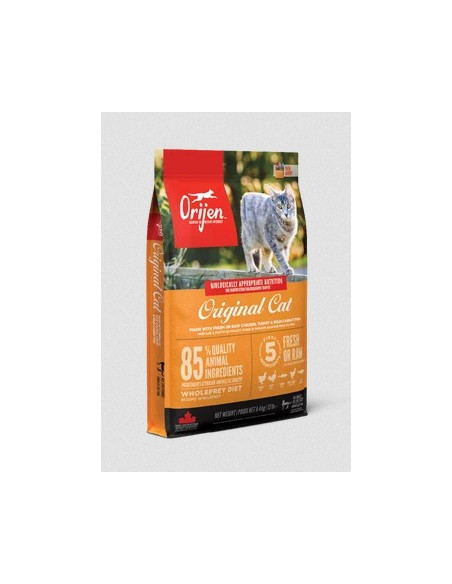 Orijen Cat & Kitten 5,4 kg (também para  Furões)