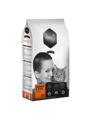 Amity Gato Premium Salmão e Arroz
