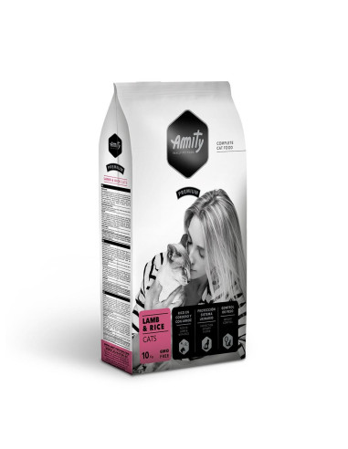 Amity Gato Premium Cordeiro e Arroz