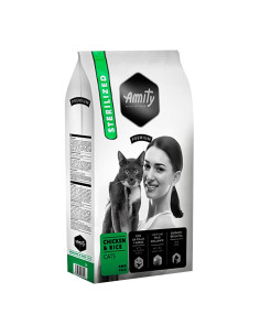 Amity Gato Premium Esterilizado Frango e Arroz