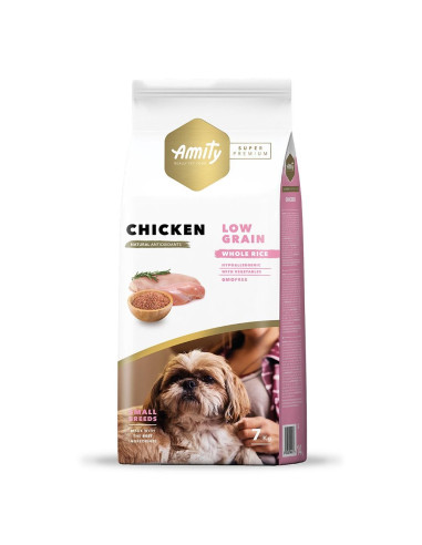 Amity Cão Super Premium (Low Grain) Mini Adulto Frango