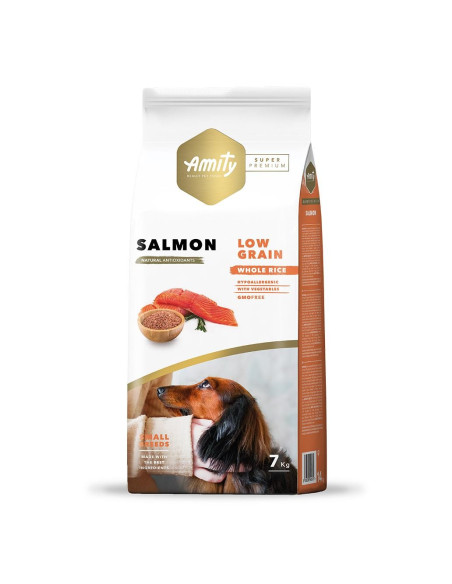 Amity Cão Super Premium (Low Grain) Mini Adulto Salmão