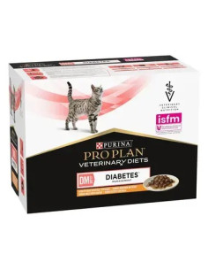 Purina Pro Plan VET Gato Húmidos DM Diabetes 10x85gr