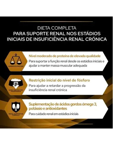 Purina Pro Plan VET Gato Húmidos NF Renal Fuction EarCare Frango 10x85gr