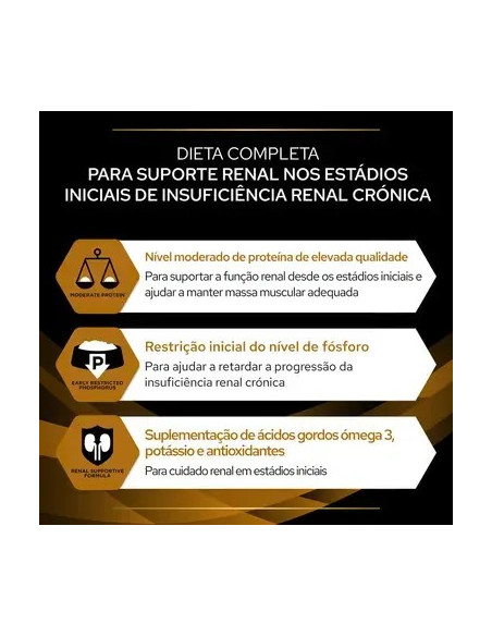 Purina Pro Plan VET Gato Húmidos NF Renal Fuction EarCare Frango 10x85gr
