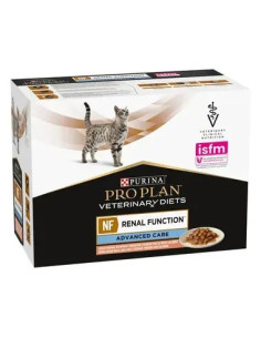 Purina Pro Plan VET Gato Húmidos NF Renal Fuction Advanced Care Salmão 10x85gr