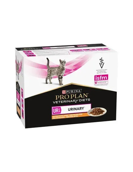 Purina Pro Plan VET Gato Húmidos UR Urinary Frango 10x85gr