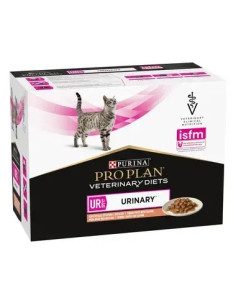 Purina Pro Plan VET Gato Húmidos UR Urinary Salmão 10x85gr