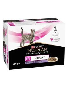 Purina Pro Plan VET Gato Húmidos UR Urinary Frango 10x85gr