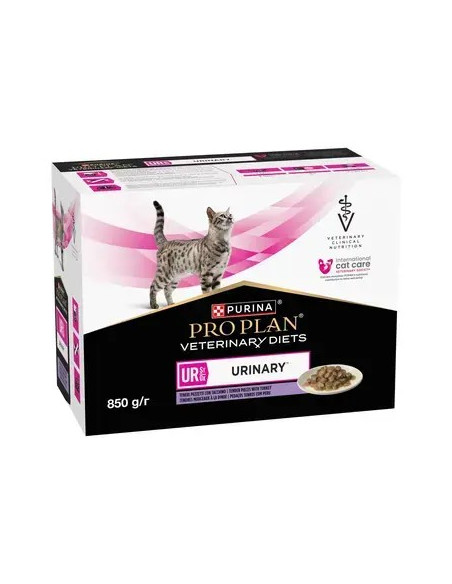 Purina Pro Plan VET Gato Húmidos UR Urinary Frango 10x85gr
