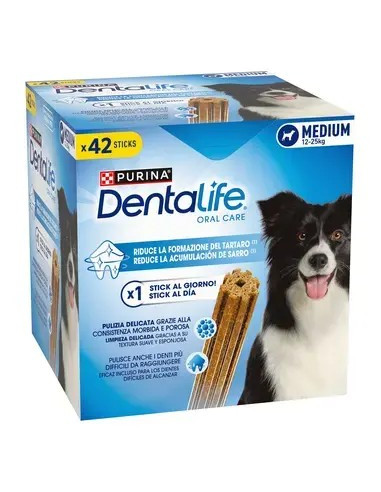 PURINA DentaLife Snacks Medium 12-25kg  (Big pack 42 sticks)