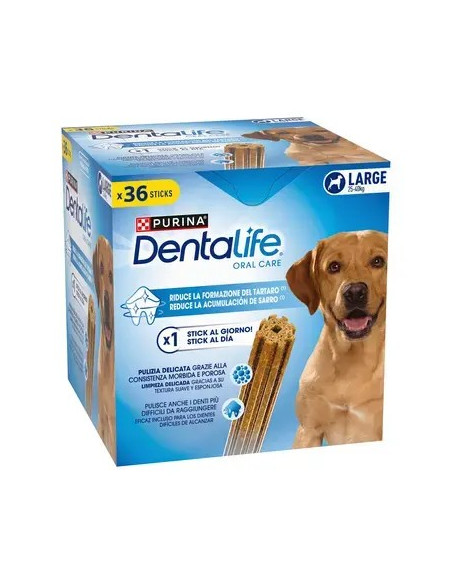 PURINA DentaLife Snack Large 25-40kg (maxi pack 12 sticks)