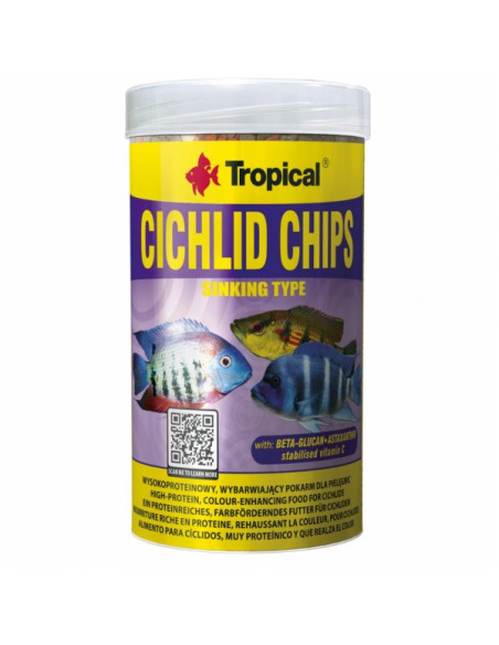 Tropical Cichlid Chips 250ml