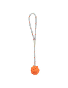 Brinquedo Trixie AquaToy Bola com corda em Borracha Flutuante (4.5cm/35cm) (TX33481)