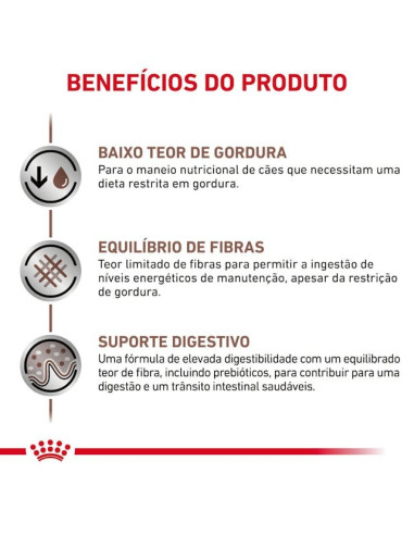 Royal Canin Veterinary Diet Cão Gastrointestinal Low Fat Small Dog