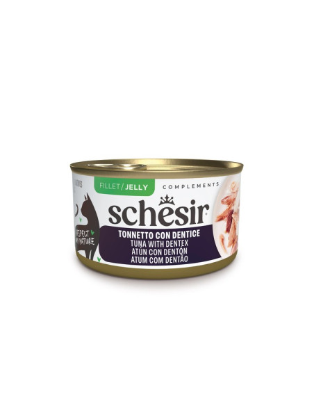 Schesir Gato Húmidos in jelly Atum com Dentão